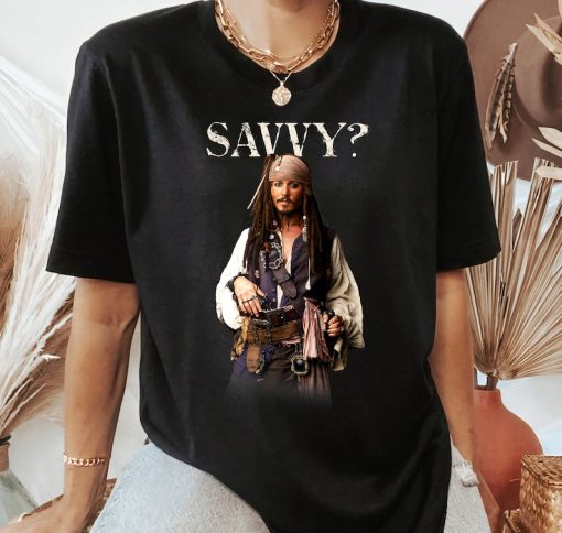 Disney Pirates of the Caribbean Captain Jack Savvy T-Shirt