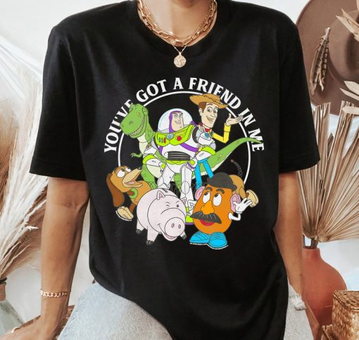 Disney Toy Story You've Got A Friend In Me Group Shot T-Shirt