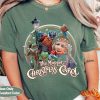 Retro 90s The Muppet Christmas Carol Characters Group Shirt