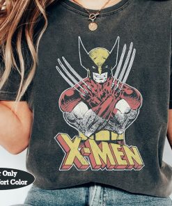 Marvel X-Men Wolverine Classic Comic Vintage Graphic Shirt