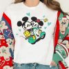 Disney Channel Cute Mickey And Minnie Couple Cartoon Shirt