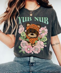 Star Wars Floral Ewok Wicket W. Warrick Yub Nub T-Shirt