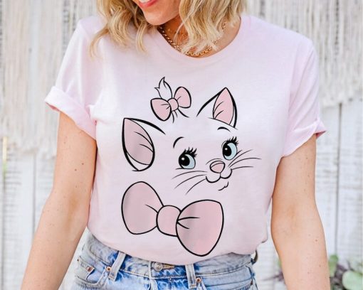 Disney The Aristocats Marie Large Face T-Shirt, The Aristocats Shirt