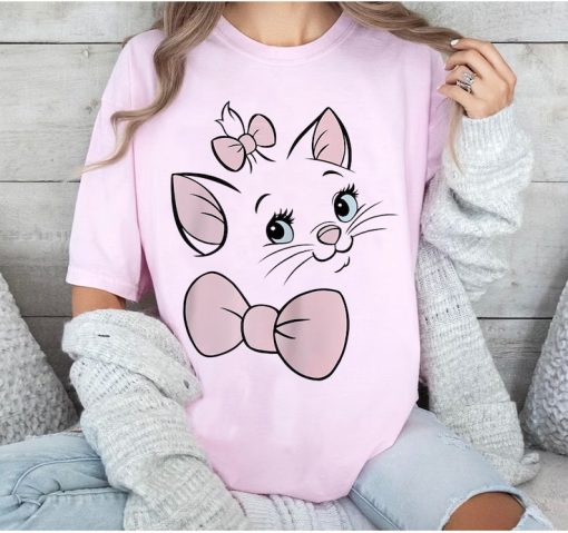 Disney The Aristocats Marie Large Face T-Shirt, The Aristocats Shirt