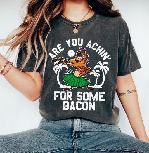 Disney Timon The Lion King Are You Achin For Some Bacon Vintage Graphi