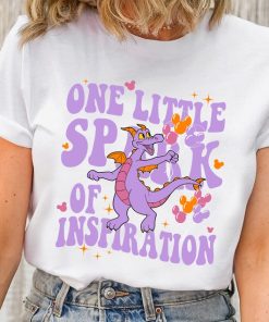 Disney Figment Est 1983 One Little Spark Shirt, Figmet Epcot Shirt