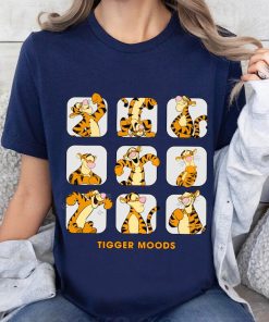 Disney Tigger Moods Cute Face Winnie The Pooh Shirt