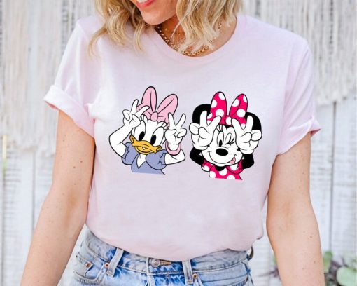 Disney Daisy Duck And Minnie Mouse Shirt, Disney Bestie Shirt