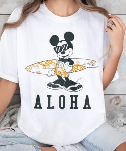 Disney Mickey And Friends Mickey Mouse Aloha Surf T-Shirt