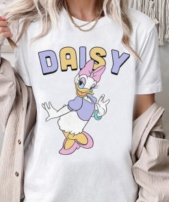 Disney Mickey And Friends Daisy Duck Simple Portrait T-Shirt