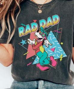 Retro 90s Goofy Rad Dad Shirt, Disney Dad T-shirt, Father's Day Gift