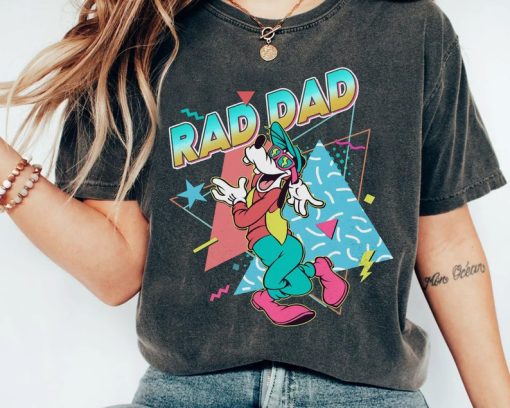 Retro 90s Goofy Rad Dad Shirt, Disney Dad T-shirt, Father's Day Gift