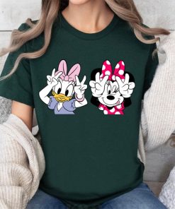 Disney Daisy Duck And Minnie Mouse Shirt, Disney Bestie Shirt