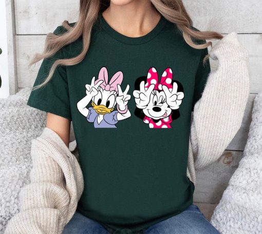 Disney Daisy Duck And Minnie Mouse Shirt, Disney Bestie Shirt