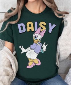 Disney Mickey And Friends Daisy Duck Simple Portrait T-Shirt