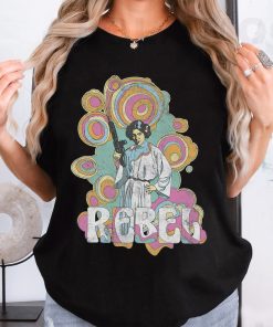 Star Wars Princess Leia Retro Rebel T-Shirt, Princess Leia Shirt