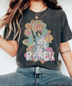 Star Wars Princess Leia Retro Rebel T-Shirt, Princess Leia Shirt