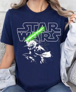 Star Wars Yoda Lightsaber Logo T-Shirt, Star Wars Celebration