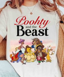 Funny Winnie the Pooh Custom Beauty and the Beast Tee