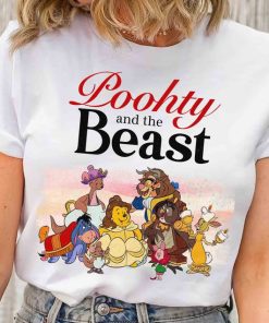 Funny Winnie the Pooh Custom Beauty and the Beast Tee