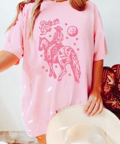 Ride or Die Western Cowgirl Tee Bohemian Retro Vintage Comfort Colors