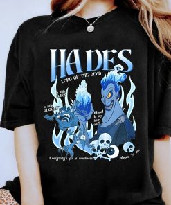 Disney Hades Lord Of The Dead Shirt, Hercules Disney Villains Shirt