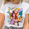 Disney Retro 90s Style Group Shot Hercules Characters Squad Shirt