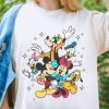 Retro Mickey And Friends Shirt, Minnie, Donald, Daisy, Goofy