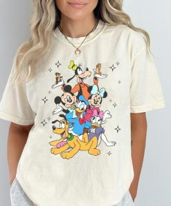 Mickey And Friends Shirt, Disneyworld T-shirt, Minnie, Donald, Daisy