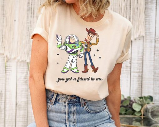 Vintage Toy Story Disney Shirt, You'Ve Got A Friend In Me T-shirt