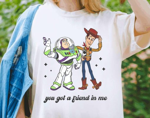 Vintage Toy Story Disney Shirt, You'Ve Got A Friend In Me T-shirt