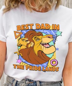 Retro 90s Disney Lion King Simba & Mufasa Best Dad In The Pride Lands