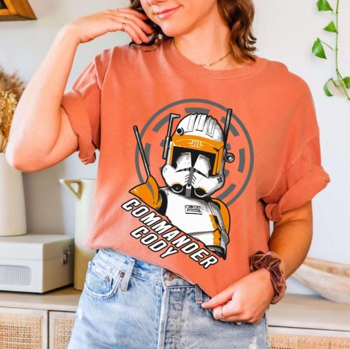 Star Wars The Clone Wars Commander Cody Portrait Shirt