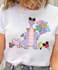 Disney Epcot Figment Mickey Balloons Retro T-shirt