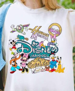 Disney Channel Cartoon Characters Group Shirt