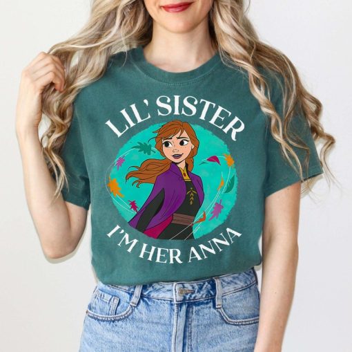 Disney Princess Frozen Lil' Sister I'M Her Anna Shirt