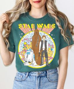 Vintage Disney Star Wars Shirt, Retro Psych Rebels T-shirt