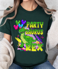 Funny Disney Toy Story Shirt, Party Saurus Rex Shirt