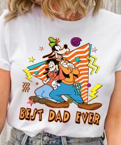 Max Goof And Goofy Best Dad Ever Retro 90s T-shirt