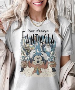 Retro Disney Mickey Stay Magical Shirt, Walt Disney'S Fantasia T-shirt