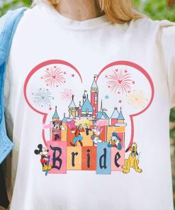 Disney Mickey Minnie Bride Shirt, Disney Bachelorette Party T-shirt