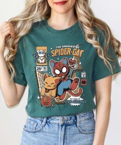 Retro The Ameowzing Spider Cat Shirt, Funny Spider Cat Vintage T-shirt