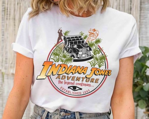 Indiana Jones Ride Vintage T-shirt