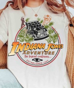 Indiana Jones Ride Vintage T-shirt