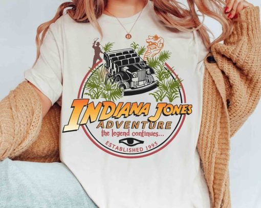 Indiana Jones Ride Vintage T-shirt