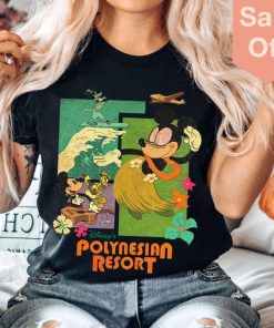 Disney Mickey Polynesian Resort Shirt, Disney Classic Mickey T-shirt