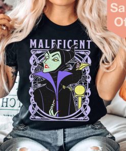 Vintage Maleficent Old School Poster Shirt