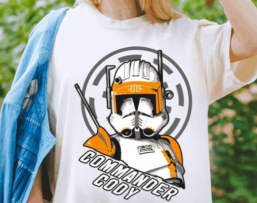 Star Wars The Clone Wars Commander Cody Portrait Shirt