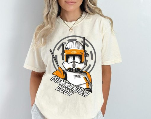 Star Wars The Clone Wars Commander Cody Portrait Shirt