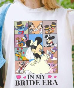 Vintage In My Bride Era Minnie Bride Shirt